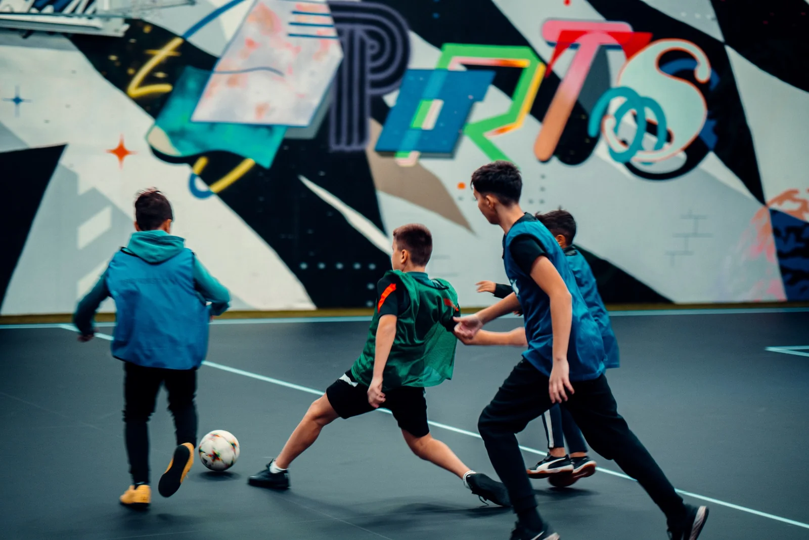 FUZED youth football activity